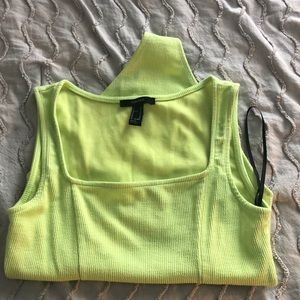 Forever 21 Neon Green Bodysuit